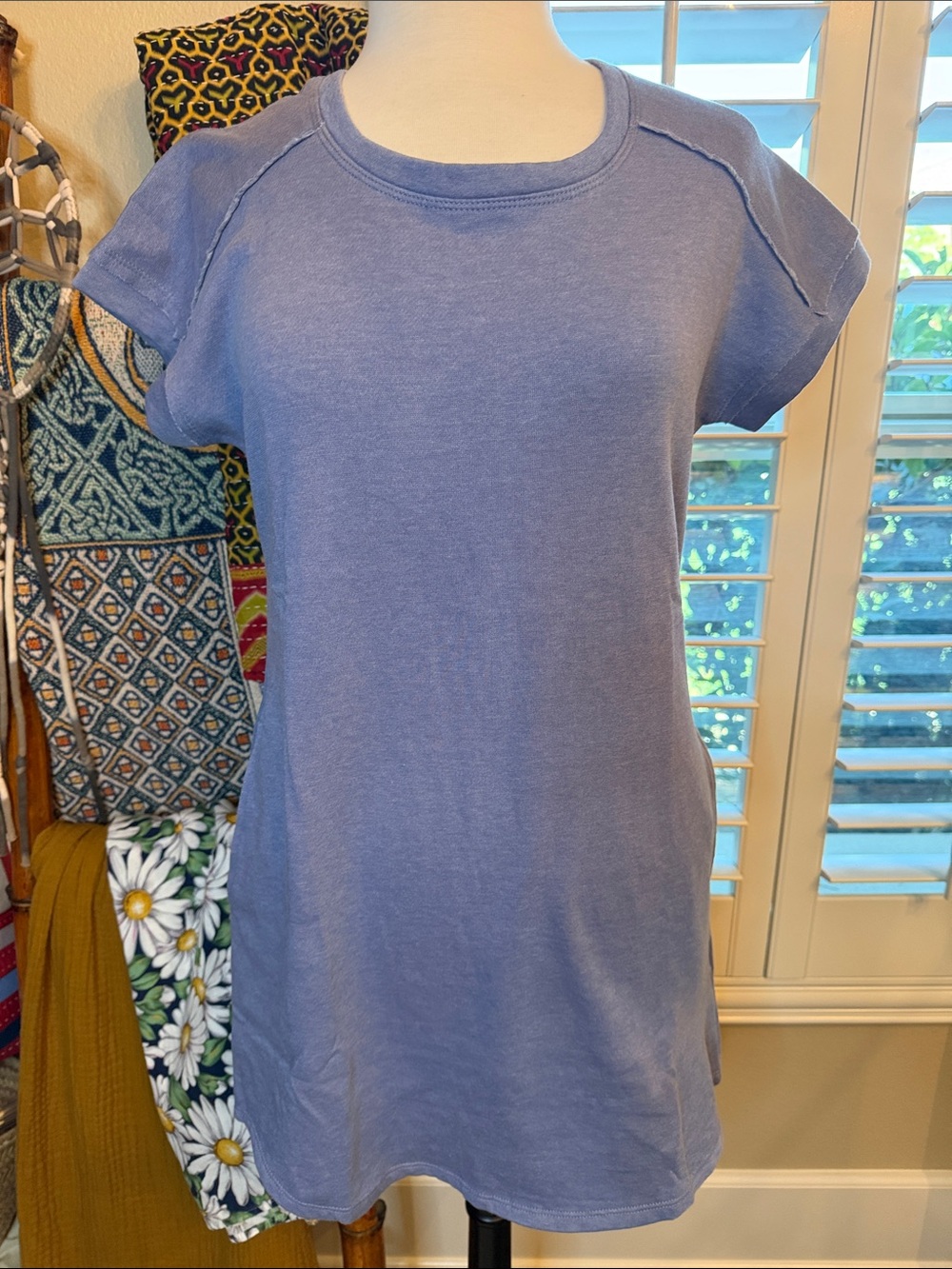 NWT Lavender Short Sleeve T-shirt dress